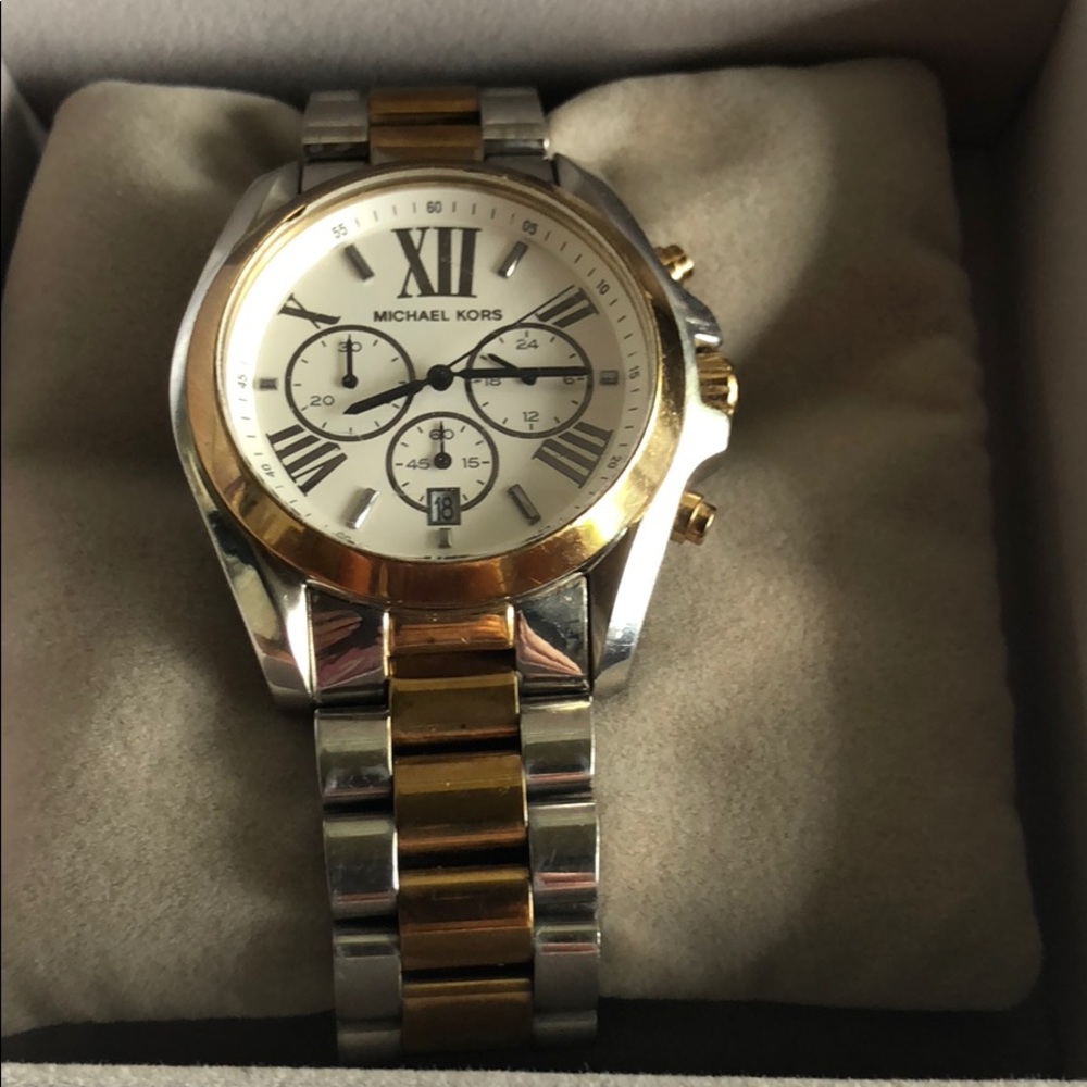 Michael Kors  watch two tone chronograph